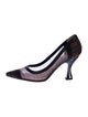 Fendi Zucca FF Logo Mesh Pumps