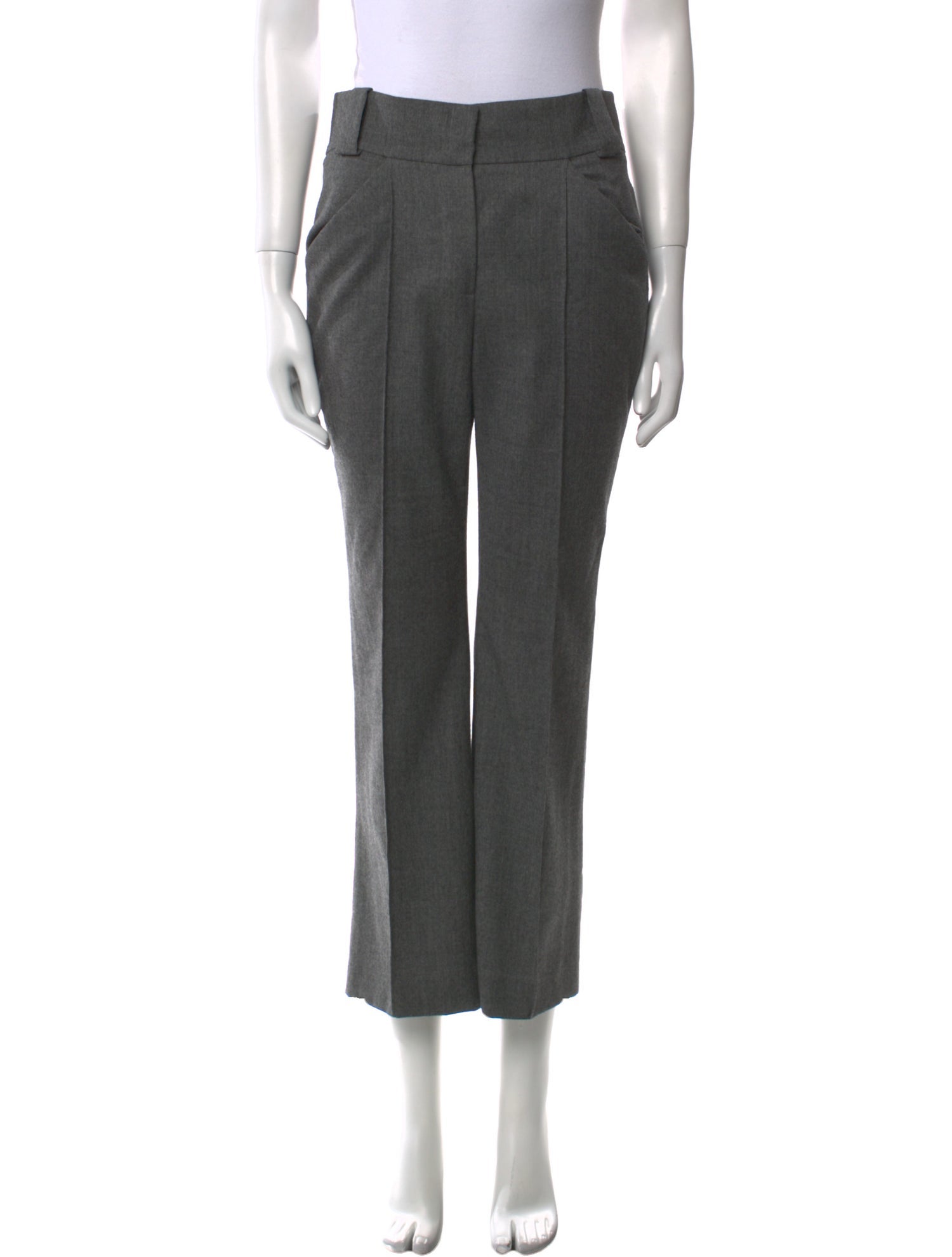 Fendi Wool Wide Leg Pants