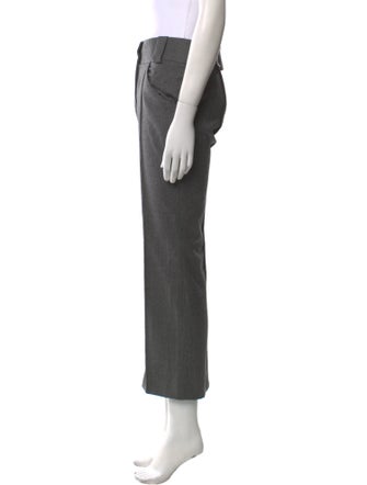 Fendi Wool Wide Leg Pants