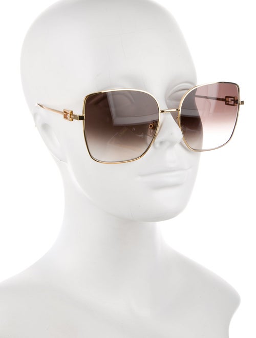 Fendi Square Gradient Sunglasses