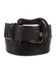 Fendi Zucca FF Logo Leather Belt