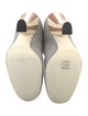 Fendi Patterned Embroidered Accent Pumps