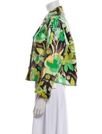 Fendi Floral Print Blazer