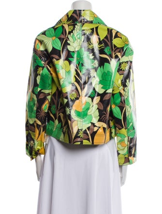 Fendi Floral Print Blazer