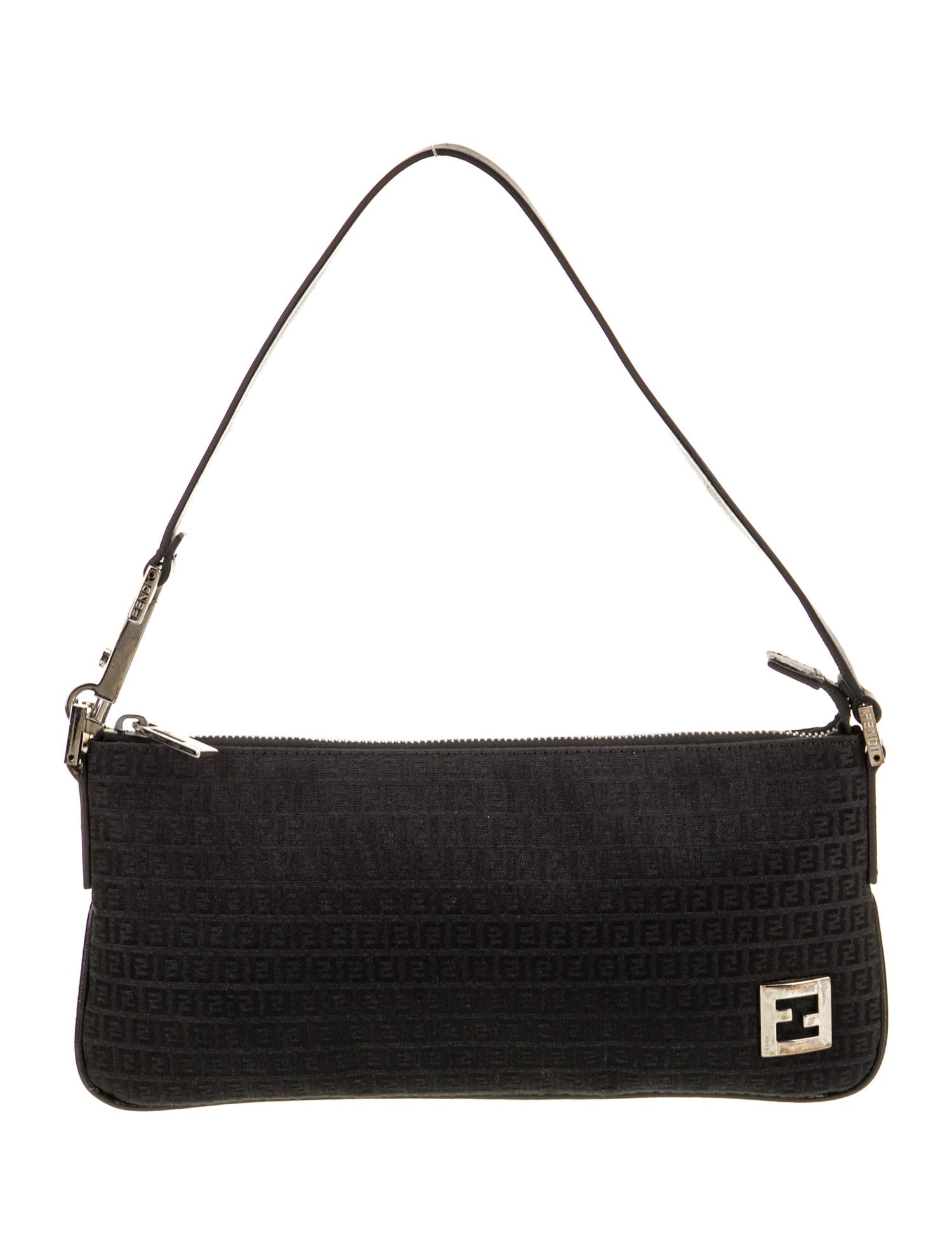 Fendi Zucchino FF Shoulder Bag