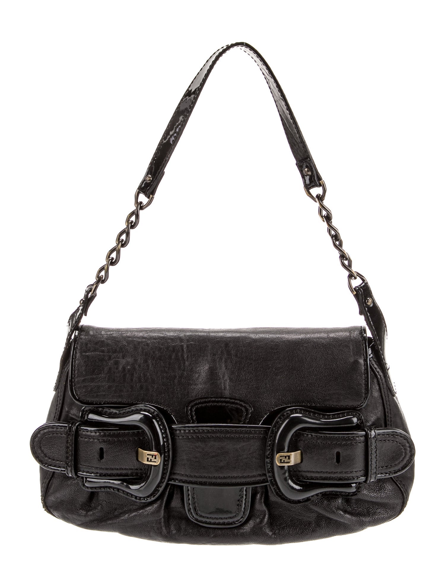 Fendi Leather Shoulder Bag