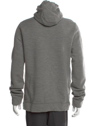 Fendi Wool Graphic Print Hoodie