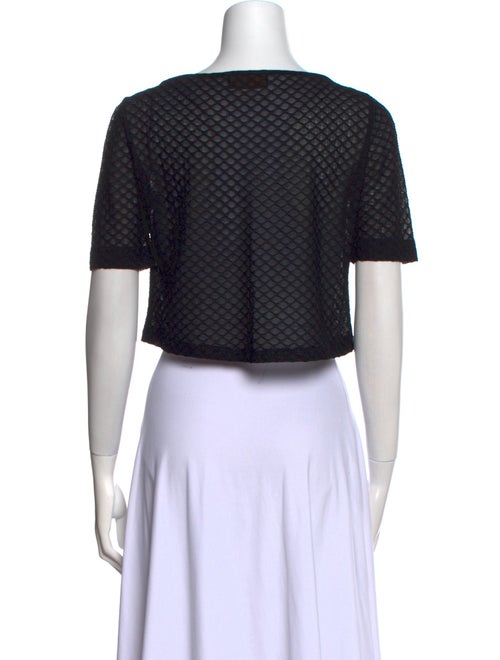 Fendi Nylon Printed Crop Top