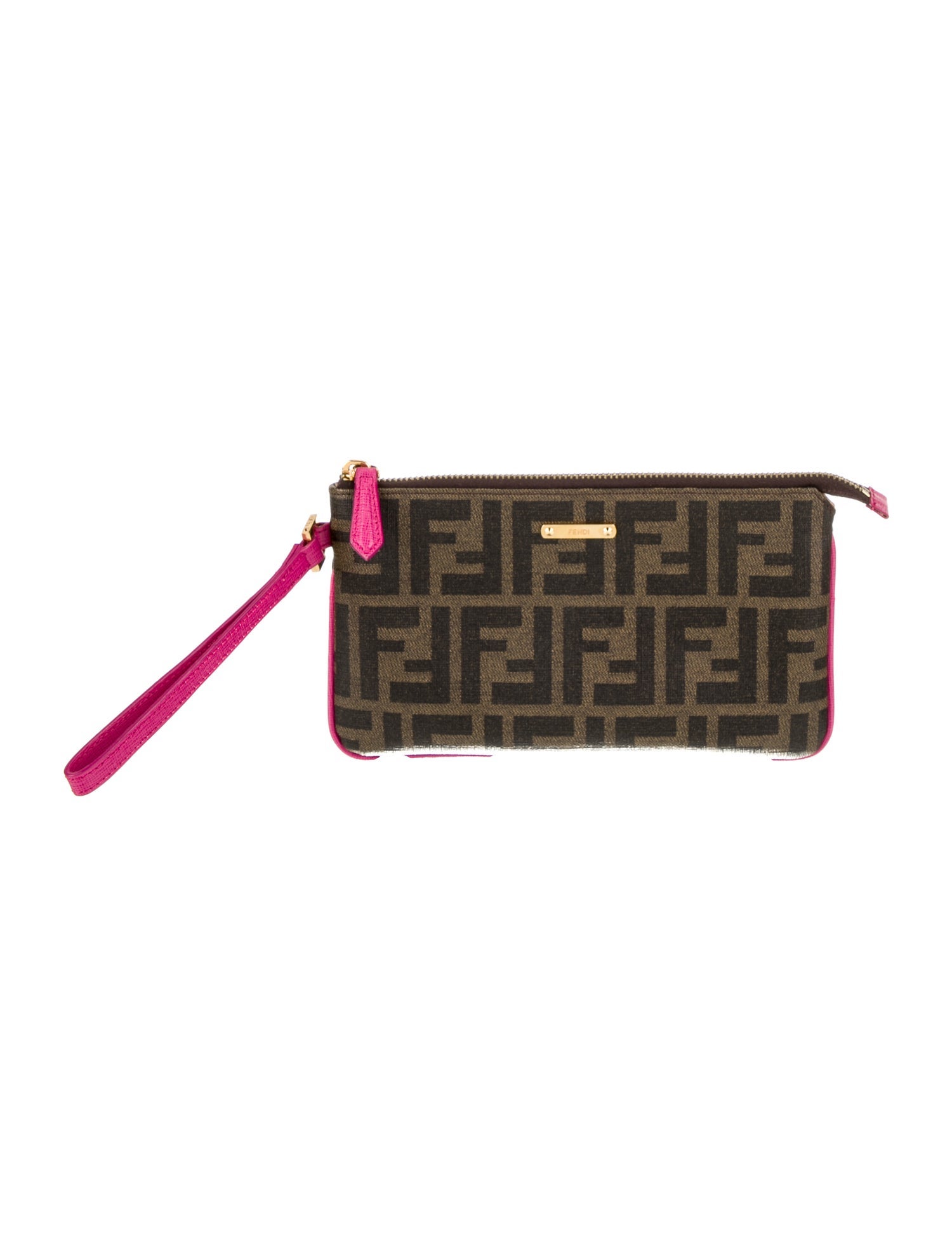 Fendi Canvas Clutch