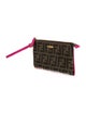 Fendi Canvas Clutch