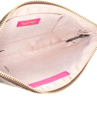 Fendi Canvas Clutch