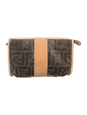 Fendi Cosmetic Bags Zucca FF Pouch