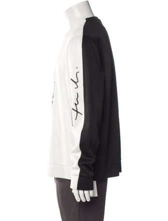 Fendi Graphic Print Crew Neck Sweatshirt