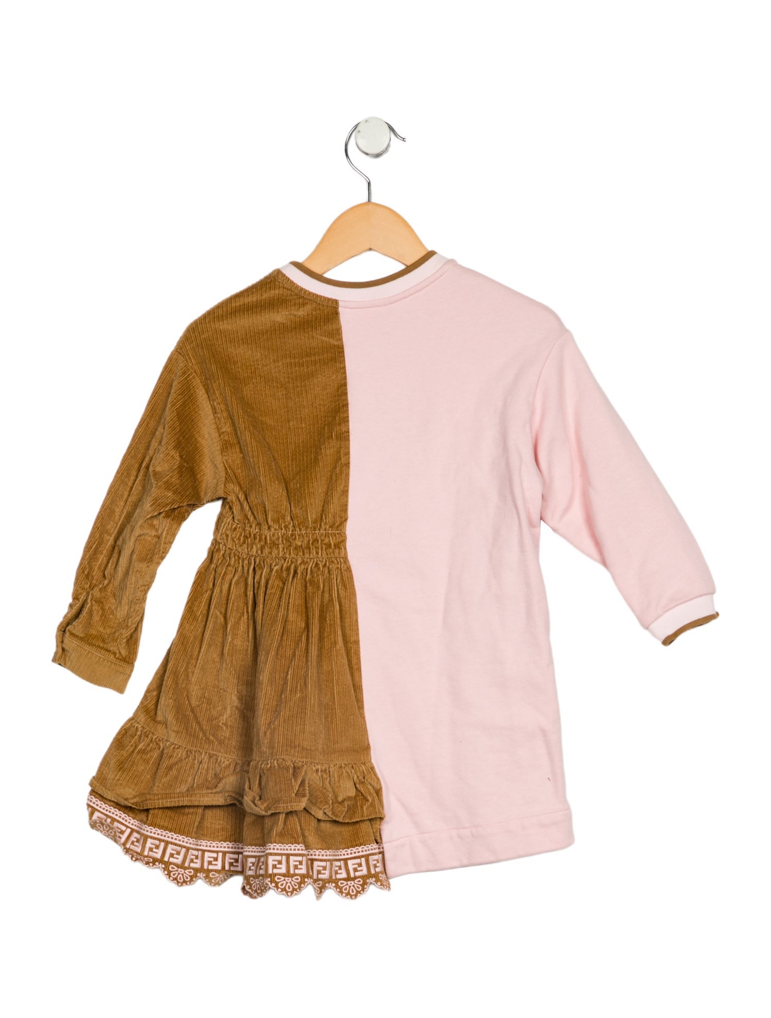 Fendi Girls' Pink Bear Dress