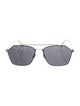 Fendi Zucca FF Logo Square Sunglasses