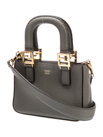 Fendi Leather Top Handle Bag