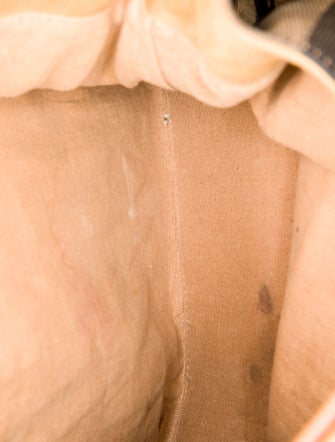 Fendi Pequin Canvas Tote