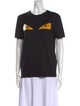 Fendi Graphic Print Crew Neck T-Shirt