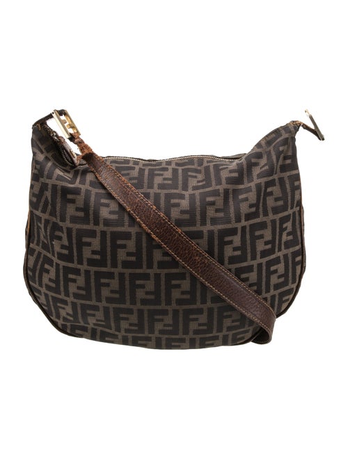 Fendi Zucca FF Shoulder Bag
