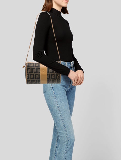 Fendi Zucca FF Shoulder Bag