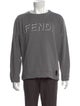 Fendi Graphic Print Crew Neck Sweatshirt