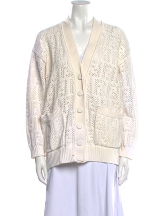 Fendi V-Neck Sweater