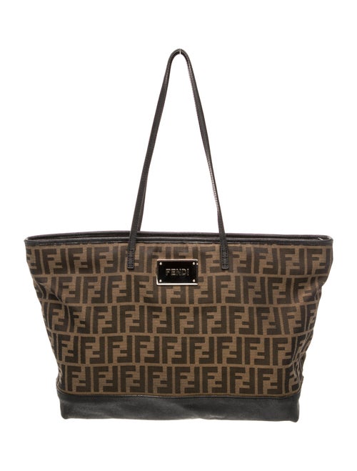 Fendi Zucca FF Roll Tote