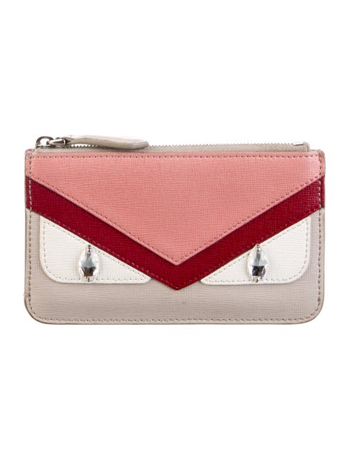 Fendi Monsters Motif Leather Wallet