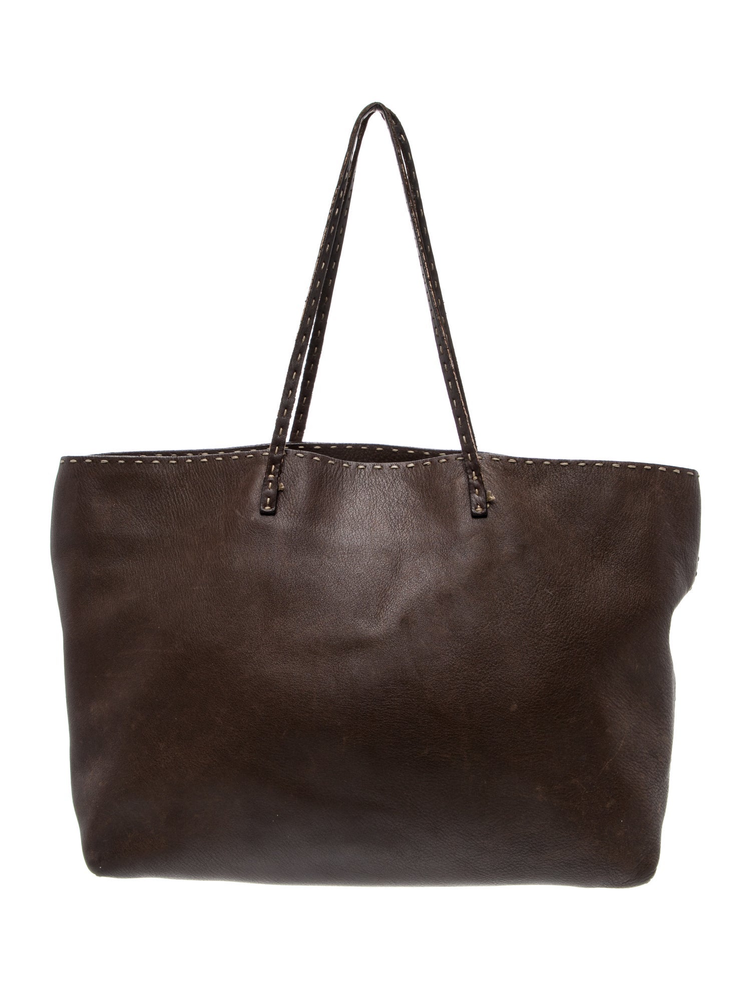 Fendi Leather Tote Vintage