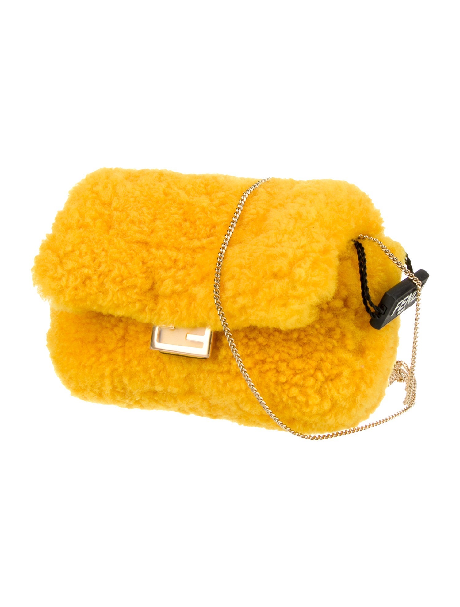 Fendi Faux Fur Crossbody Bag