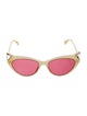 Fendi Cat-Eye Tinted Sunglasses