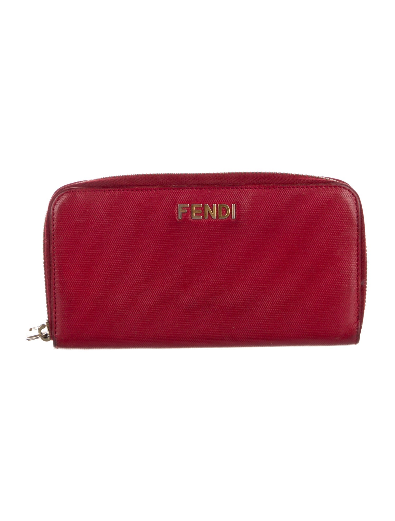 Fendi Leather Continental Wallet