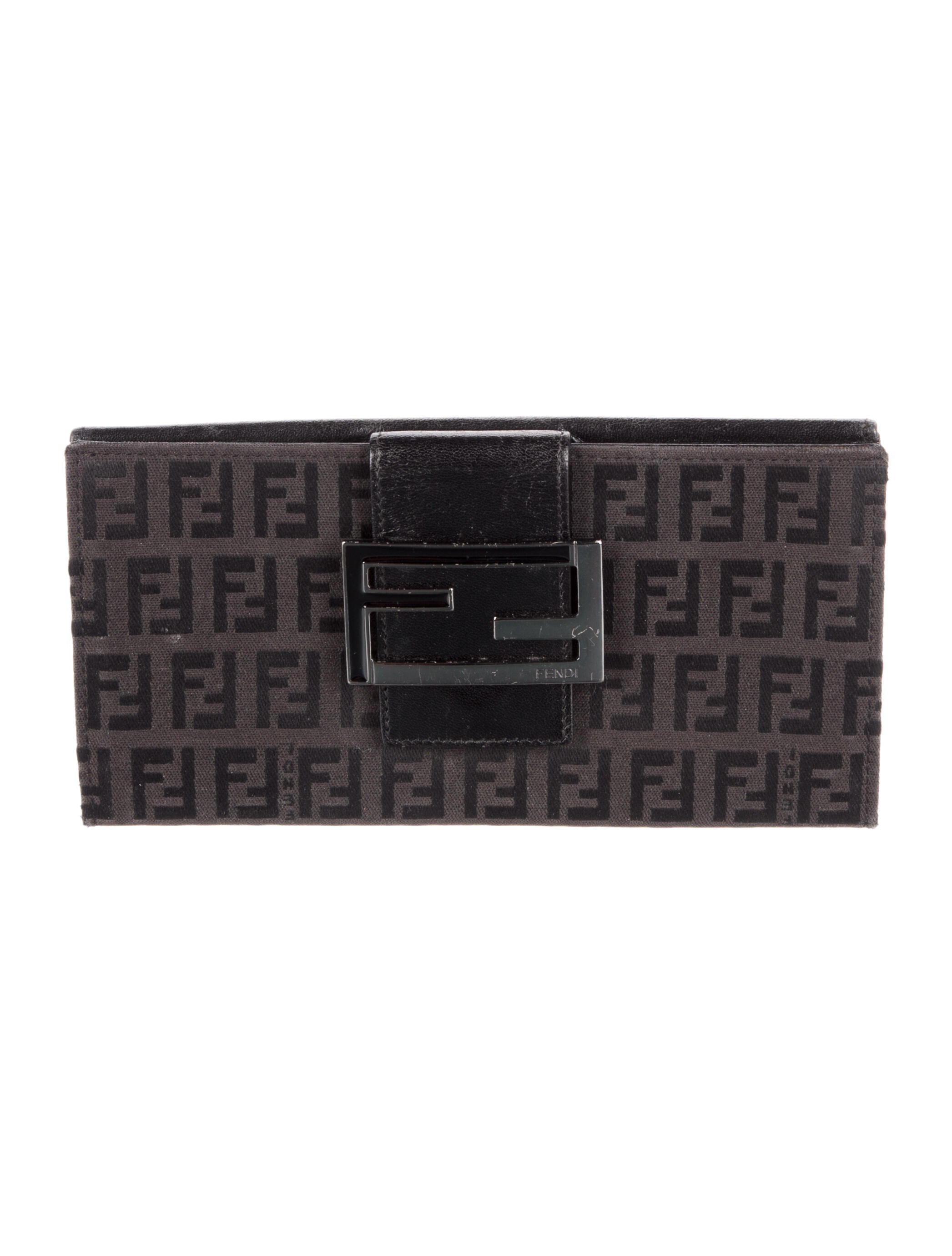 Fendi Vintage Canvas Bifold Wallet