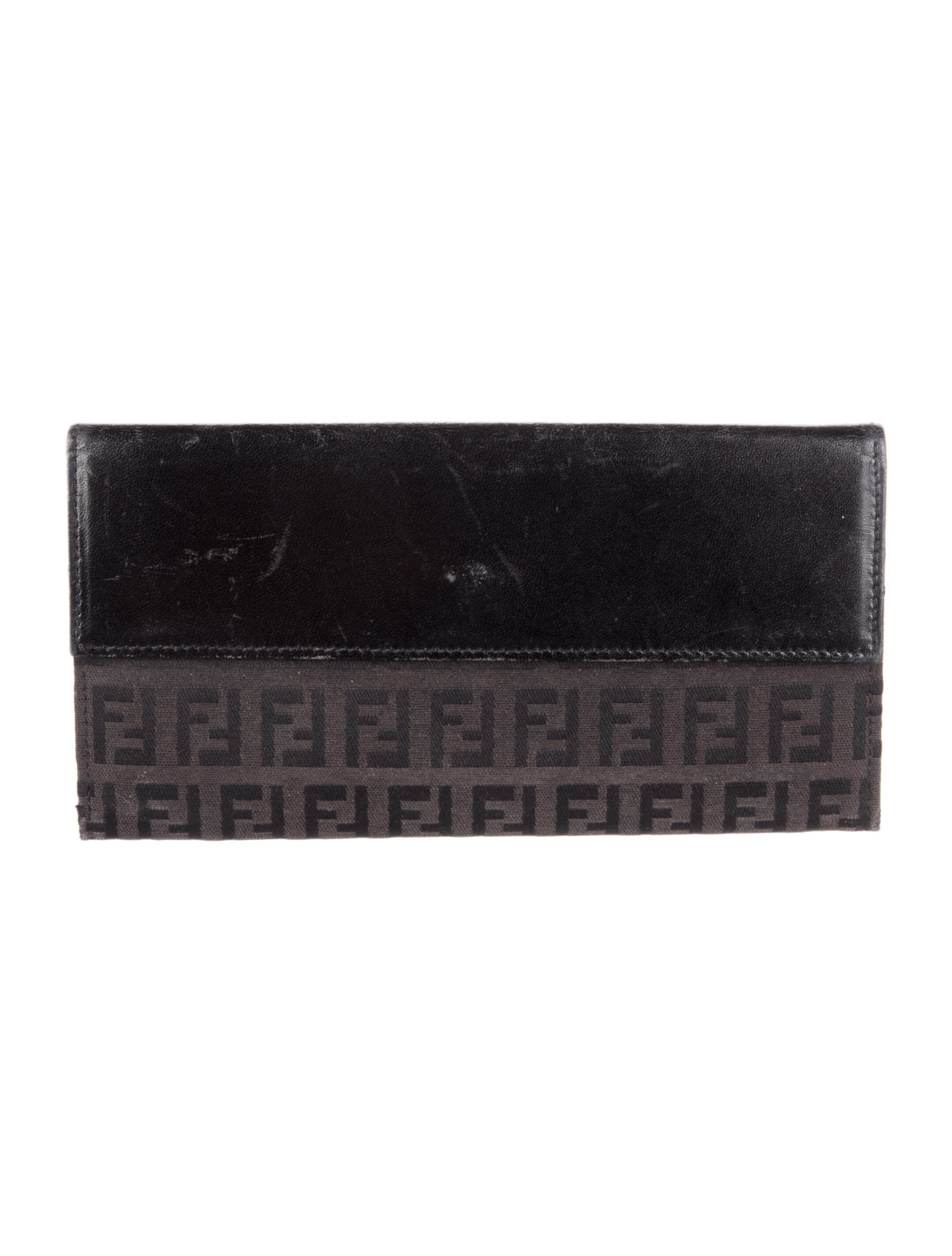 Fendi Vintage Canvas Bifold Wallet