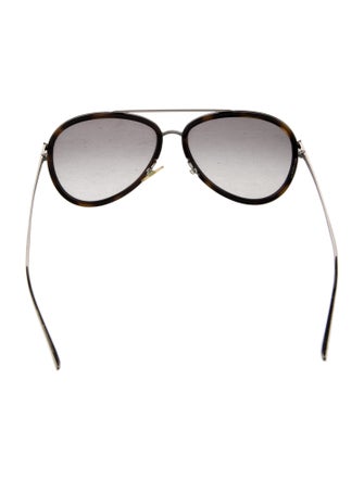 Fendi Aviator Mirrored Sunglasses