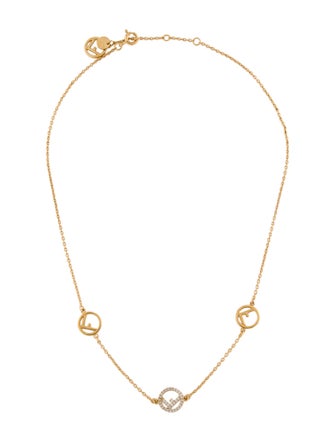 Fendi F Is Fendi Necklace