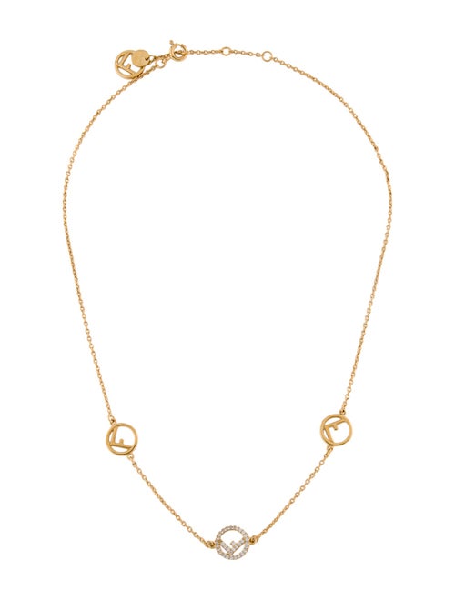Fendi F Is Fendi Necklace