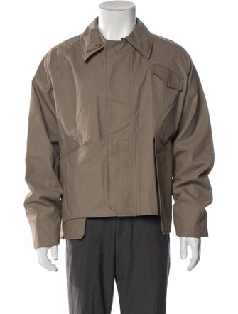 Fendi Zucca FF Logo Linen Windbreaker