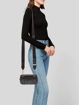 Fendi Zucca FF Camera Case Crossbody