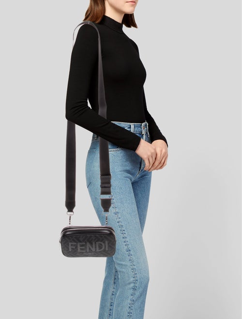 Fendi Zucca FF Camera Case Crossbody