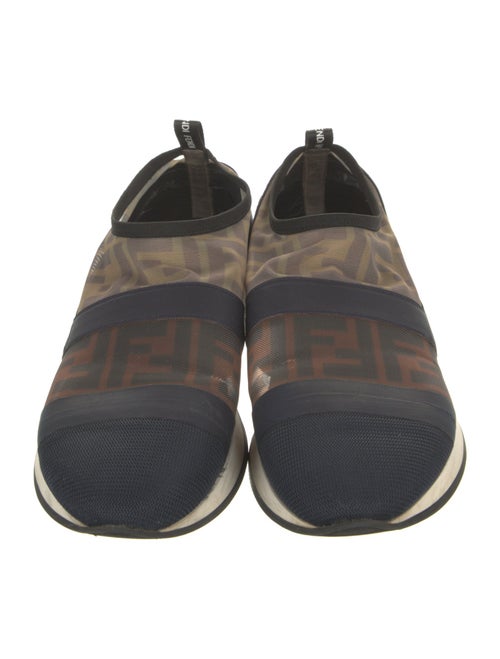 Fendi Zucca FF Logo Mesh Sneakers