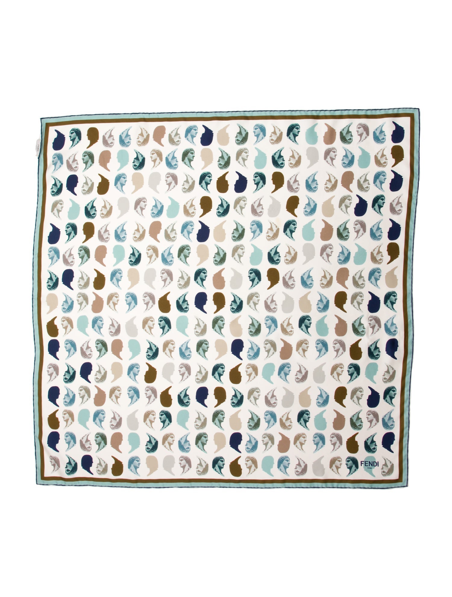 Fendi Silk Printed Bandana