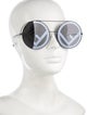 Fendi Oversize Tinted Sunglasses