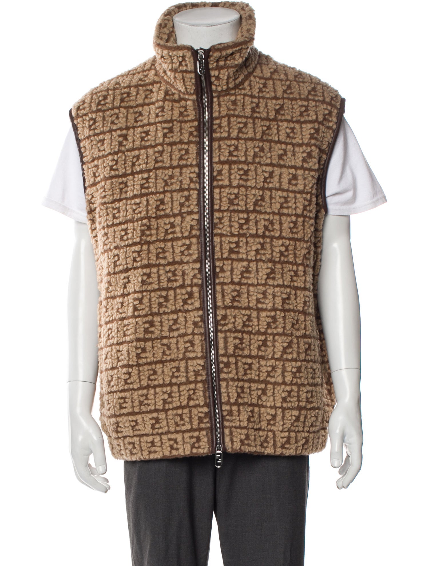 Fendi 2023 Zucca FF Logo Vest