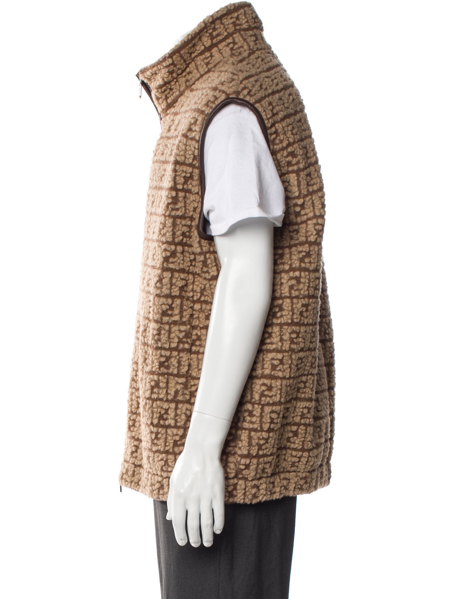 Fendi 2023 Zucca FF Logo Vest