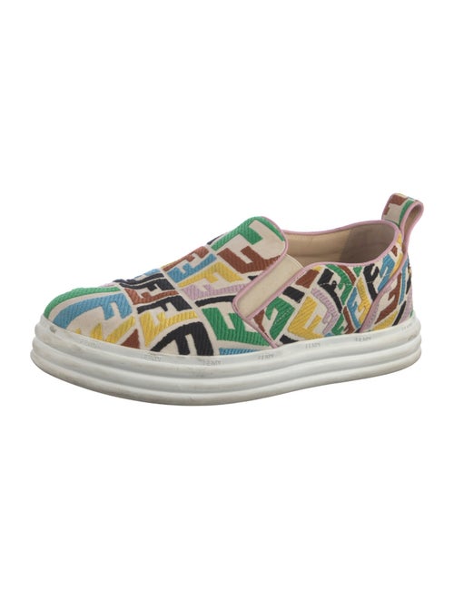 Fendi Zucca FF Logo Canvas Sneakers