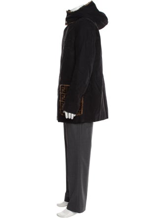 Fendi Zucca FF Logo Graphic Print Parka