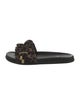 Fendi Zucca FF Logo Printed Slides