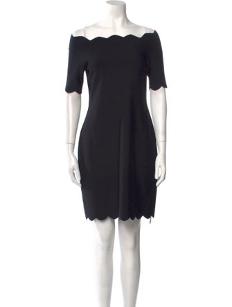 Fendi Off-The-Shoulder Mini Dress