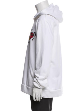 Fendi Graphic Print Crew Neck Hoodie